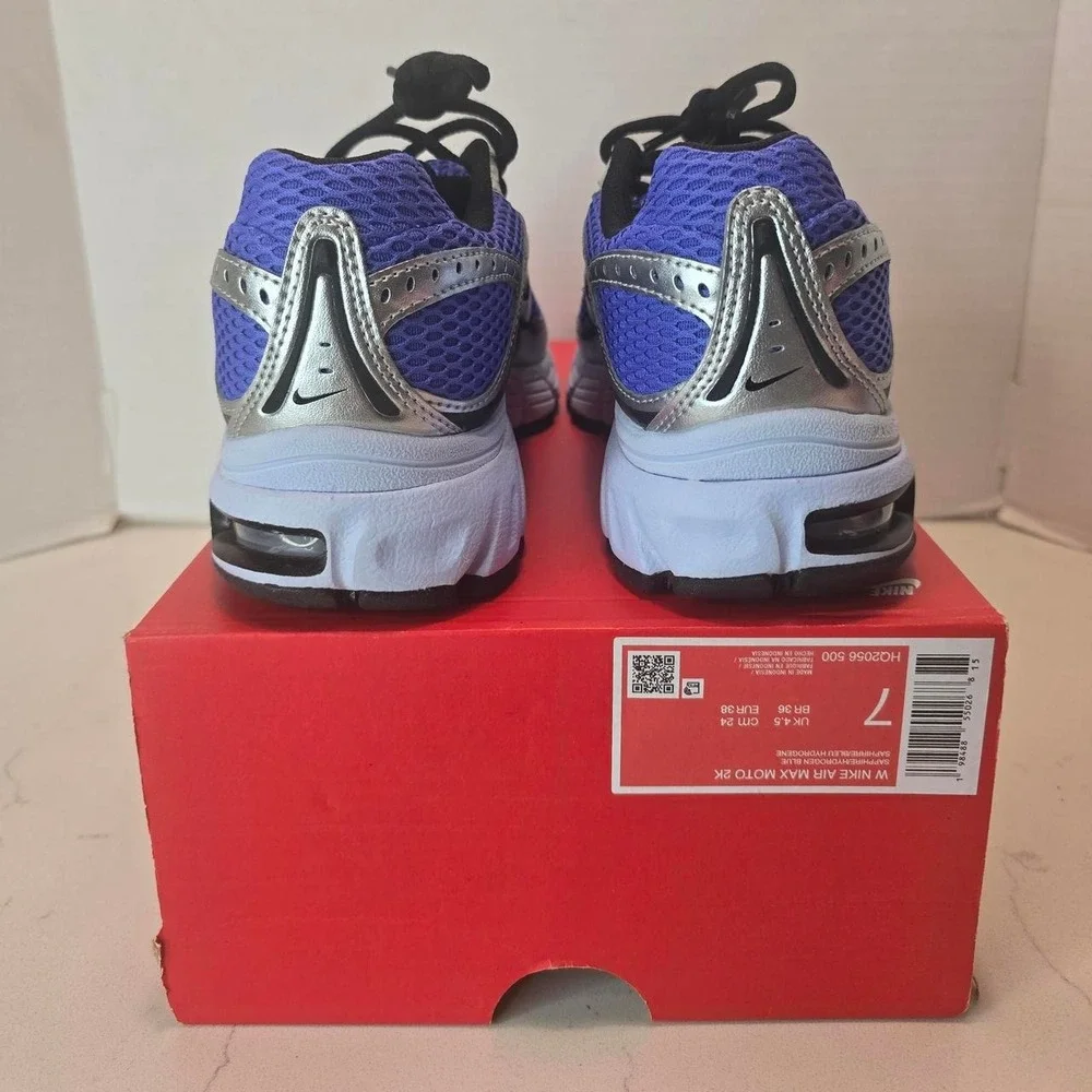 Nike Air Max Moto 2K Sapphire/Hydrogen Nlue ( HQ2056 500) Women's - 7